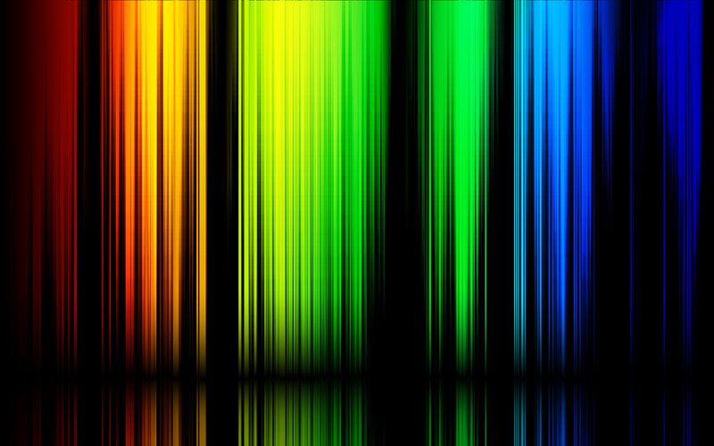 color spectrum stripes