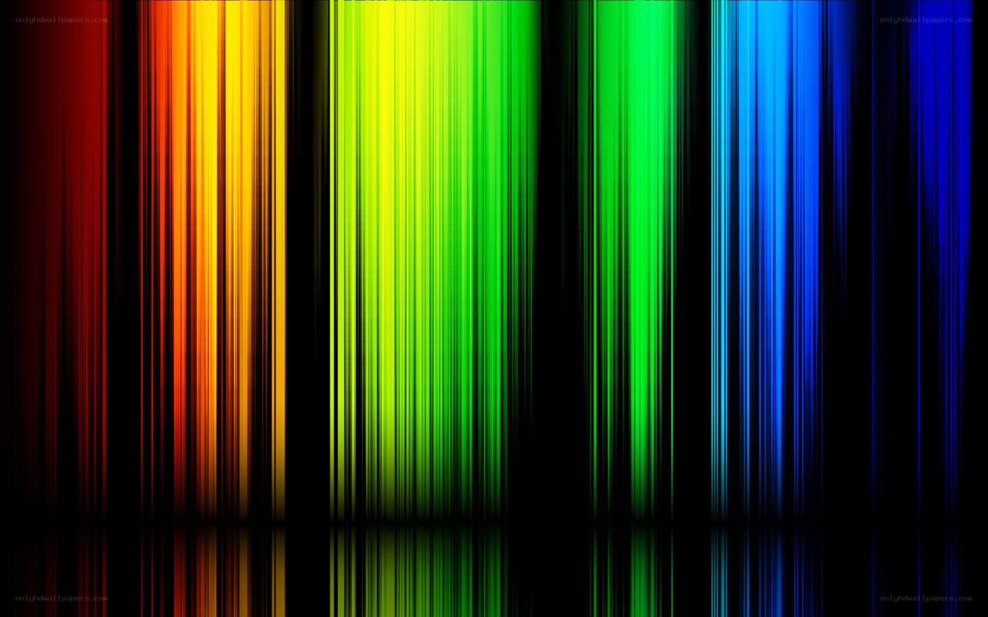 color spectrum stripes