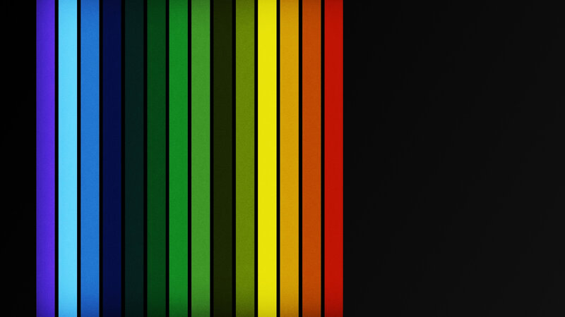 color spectrum stripes