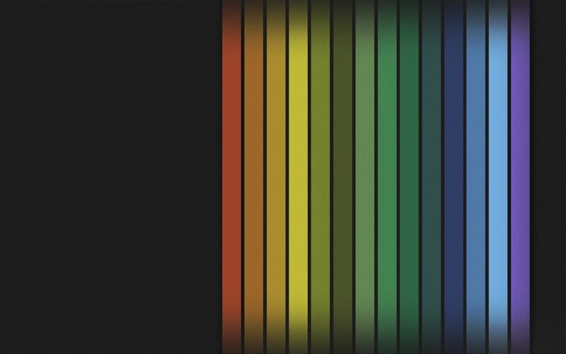 color spectrum stripes