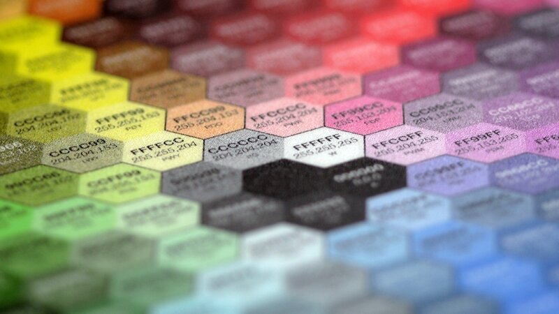 Color Swatch Chart