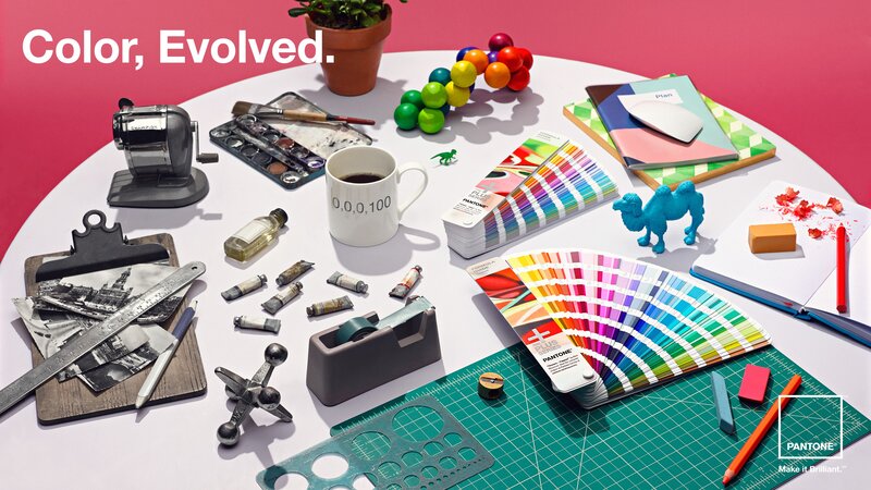Color Swatches on Table