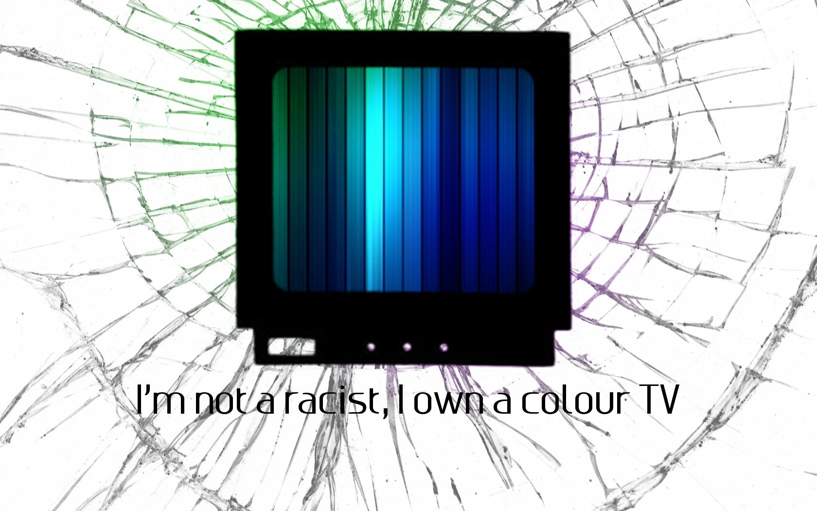 color TV joke image