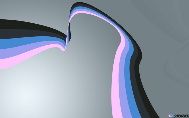 color wave abstract design