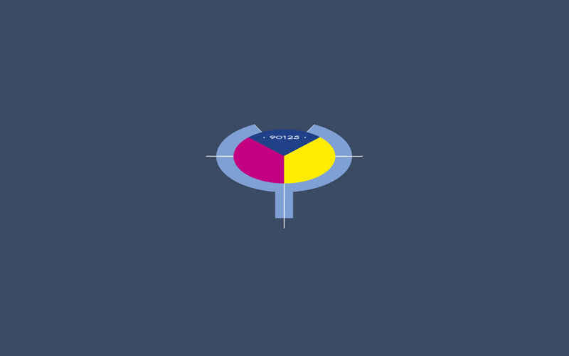 Color Wheel Diagram — Blue
