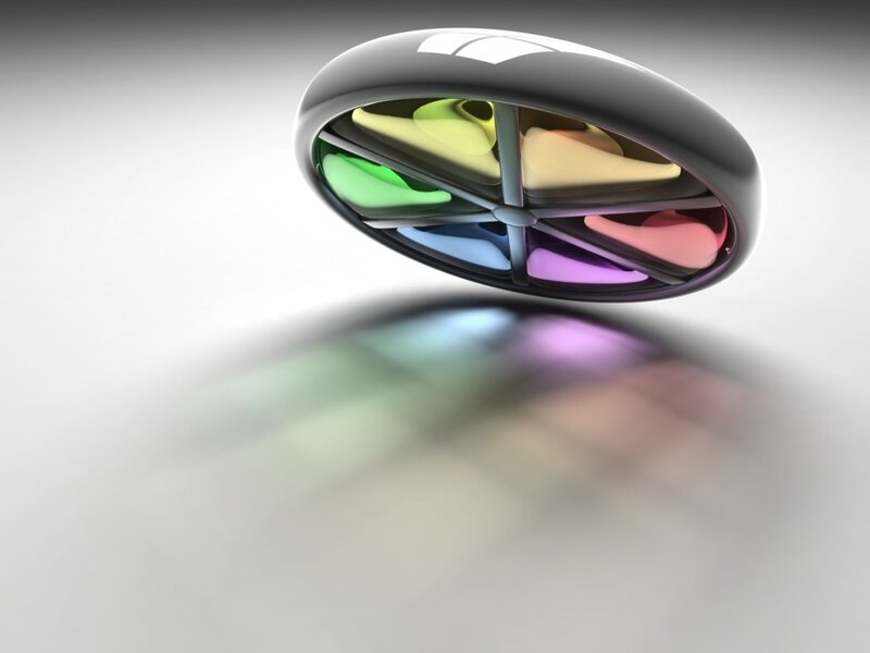 color wheel object
