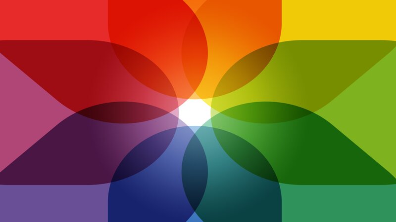 Color Wheel Pattern — Red, Vibrant