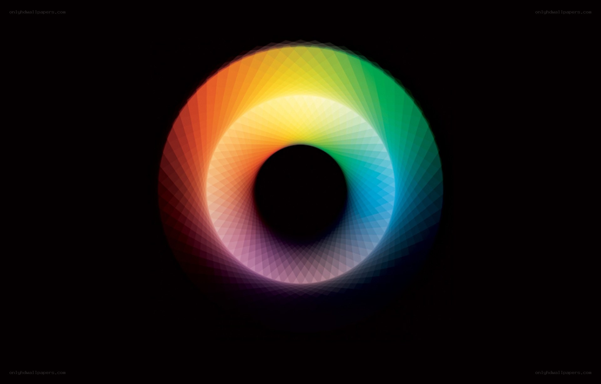 color wheel spiral