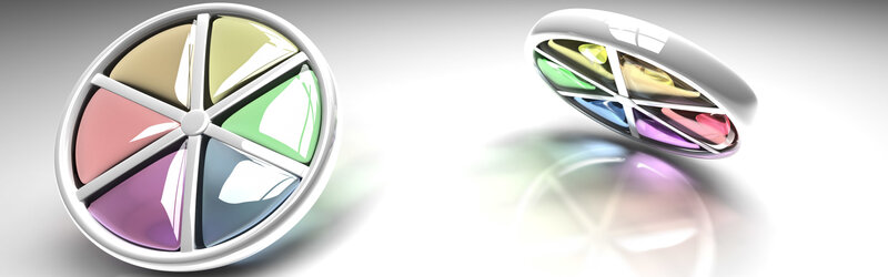 Color Wheel with Segments