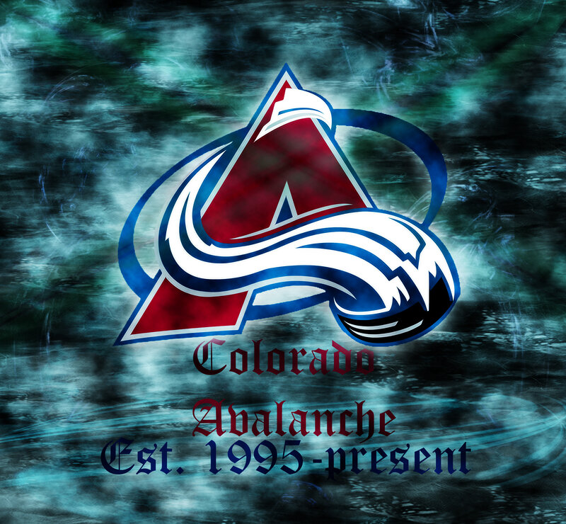 Colorado Avalanche Logo — Blue, Dramatic