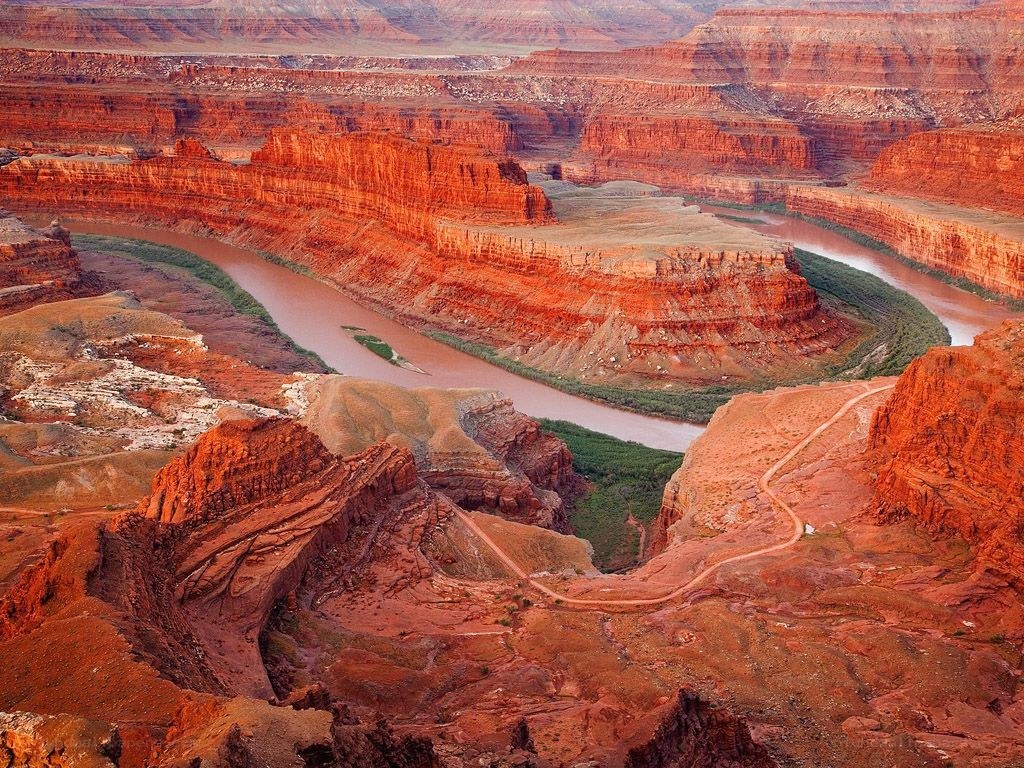 Colorado River meander