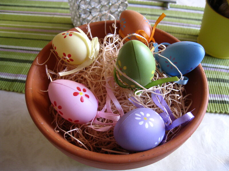 Colored Easter Eggs — Brown