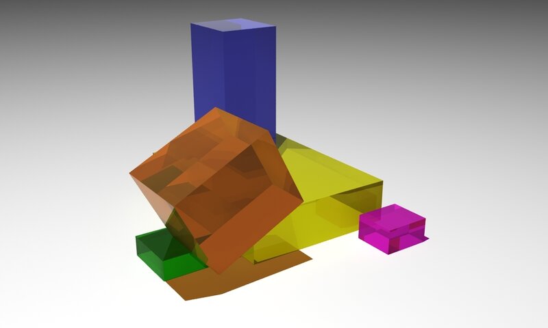 Colored Geometric Shapes