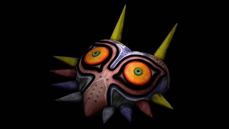 Colored Mask with Spikes
