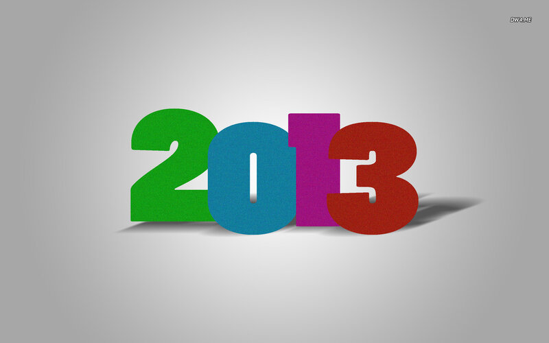 Colored Numbers 2013