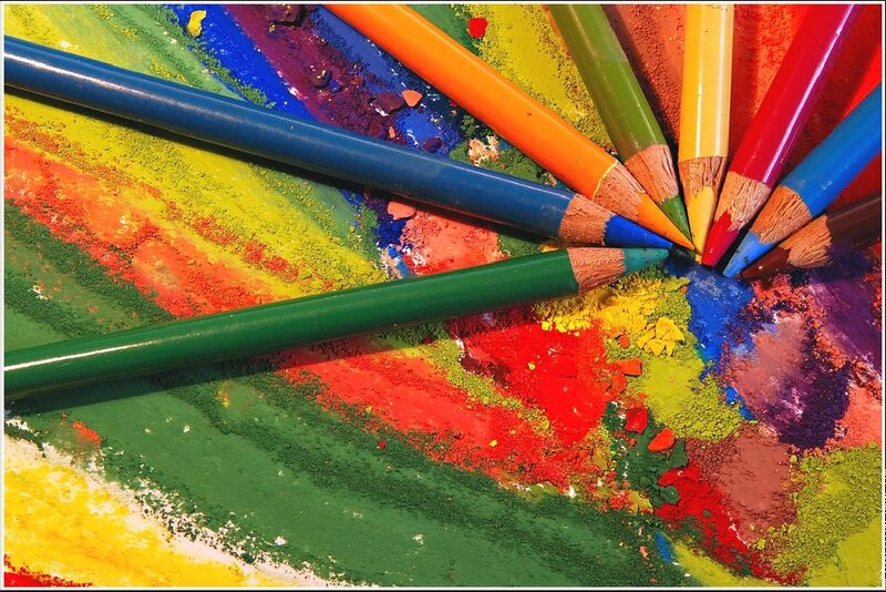 Colored Pencils and Pigment
