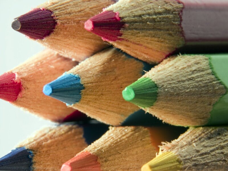 Colored Pencils — Brown, Neutral, Photograph, Wood
