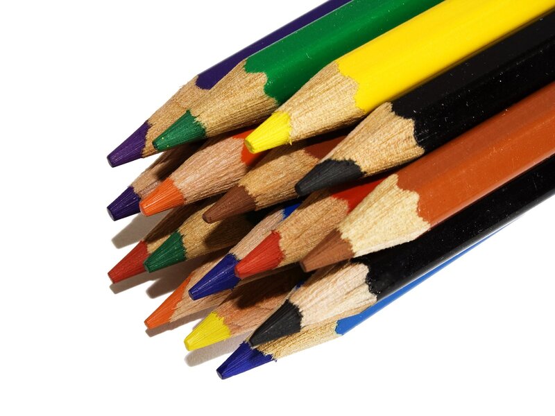 Colored Pencils — Brown, Neutral, Photograph, Wooden