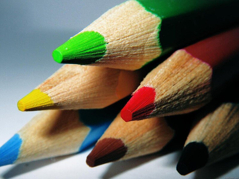 Colored Pencils — Green