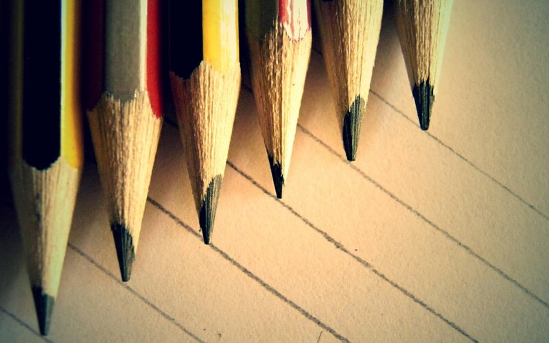 Colored Pencils on Paper