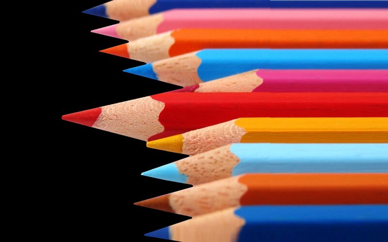 Colored Pencils — Red
