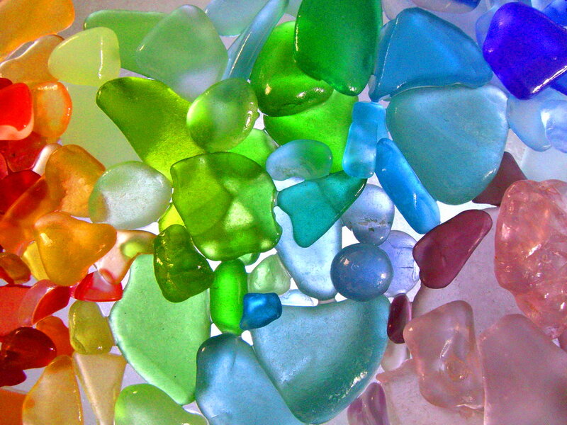 Colored Sea Glass
