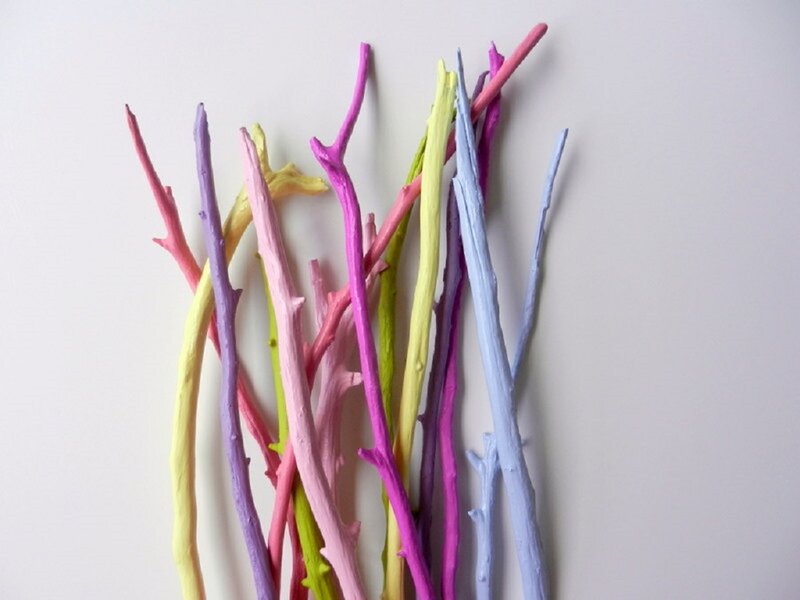Colored Twigs