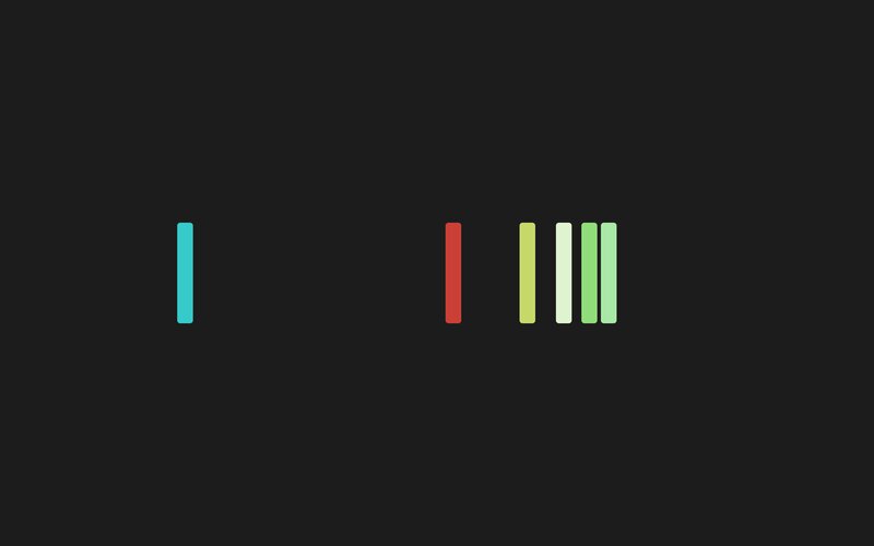 Colored Vertical Bars