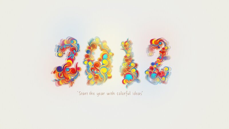 colorful 2012 design