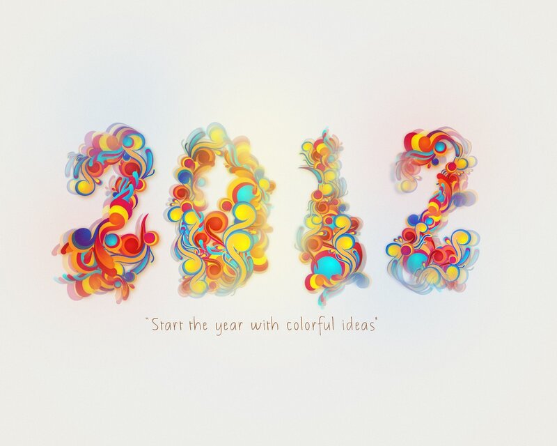colorful 2012 design