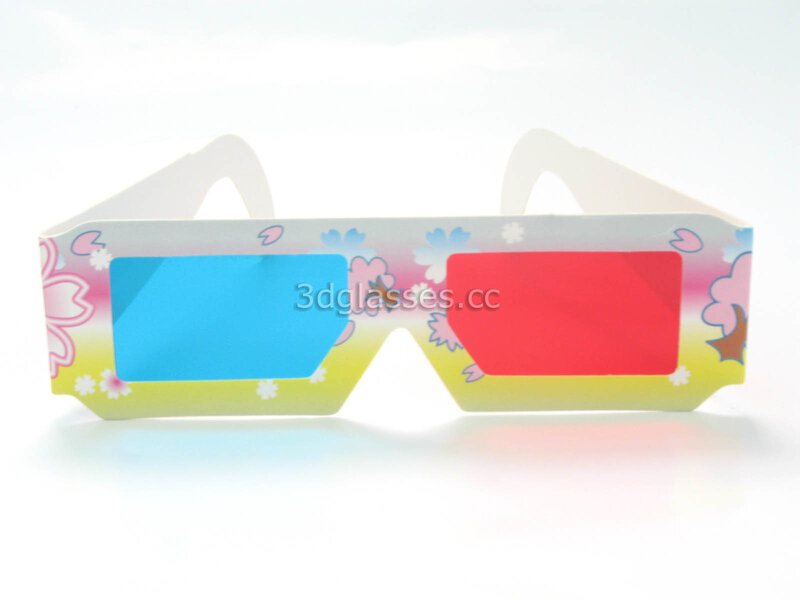 colorful 3D glasses