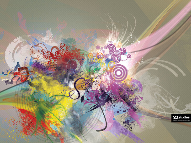 colorful abstract art design