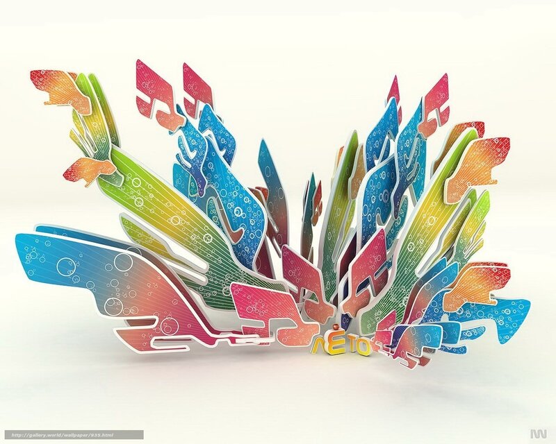 Colorful abstract art design