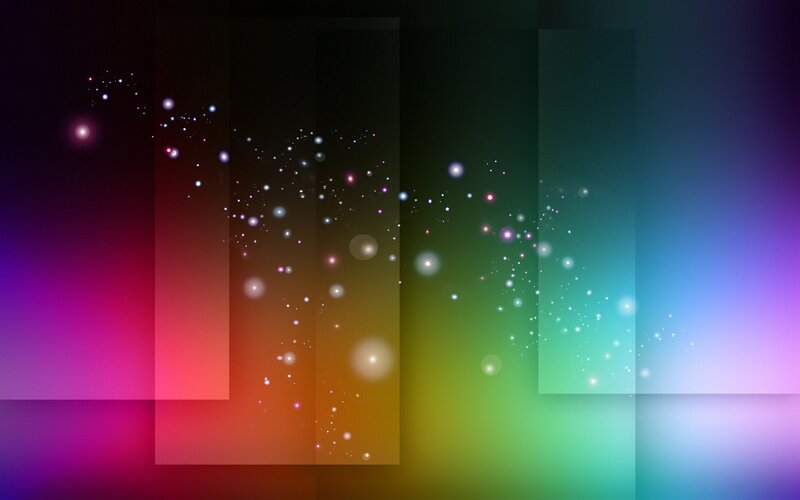 Colorful Abstract Background — Purple, Calm, Light Particles, Vertical Panels