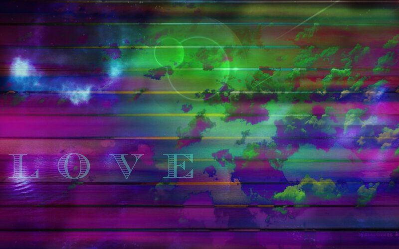 Colorful Abstract Background — Purple
