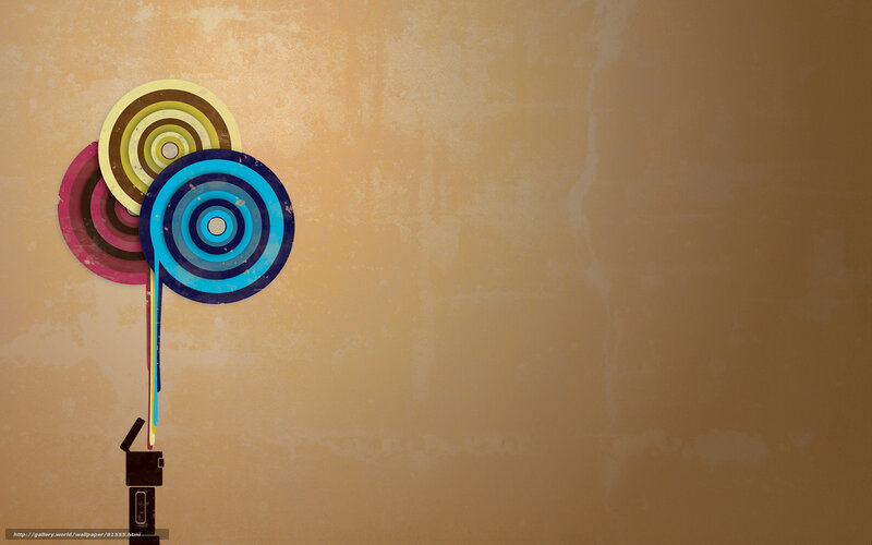 Colorful abstract balloon art