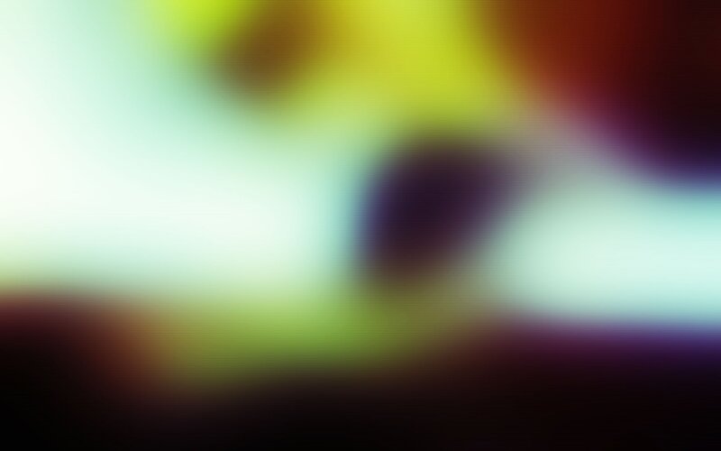 Colorful Abstract Blur — Green, Dreamy