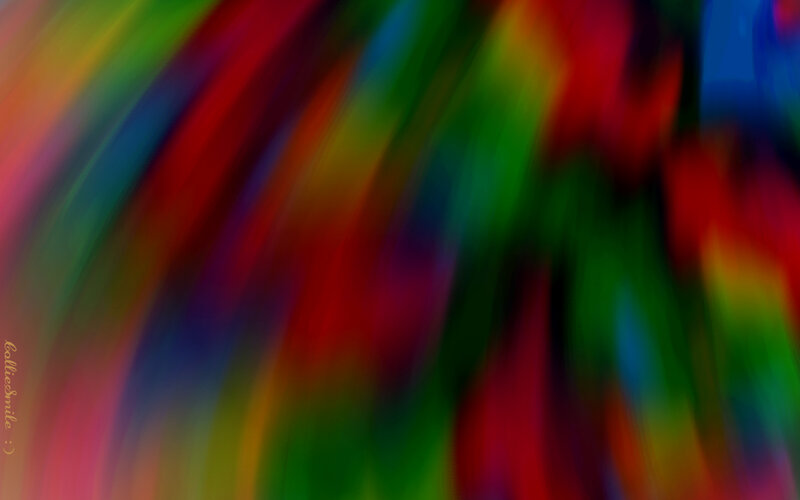 Colorful Abstract Blur — Red