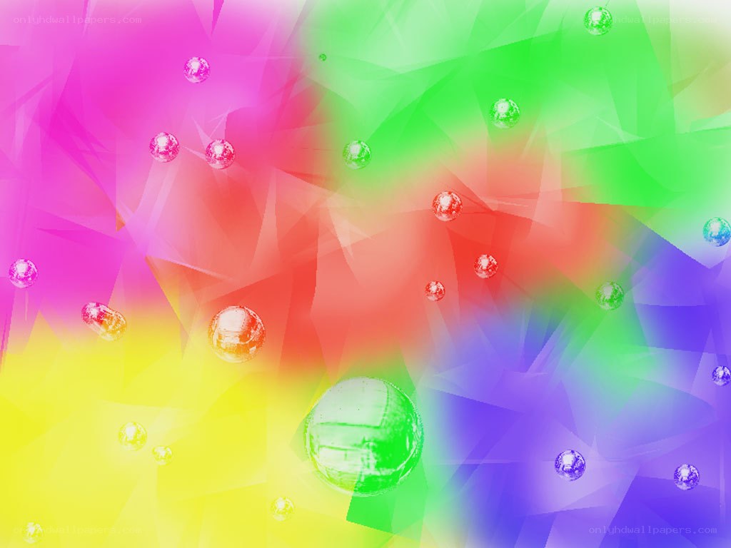 Colorful abstract bubble background