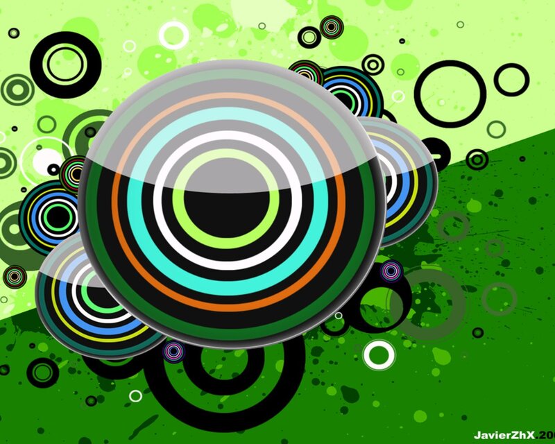 colorful abstract circle pattern
