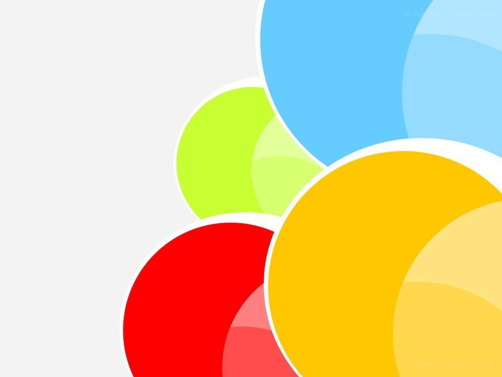 colorful abstract circles