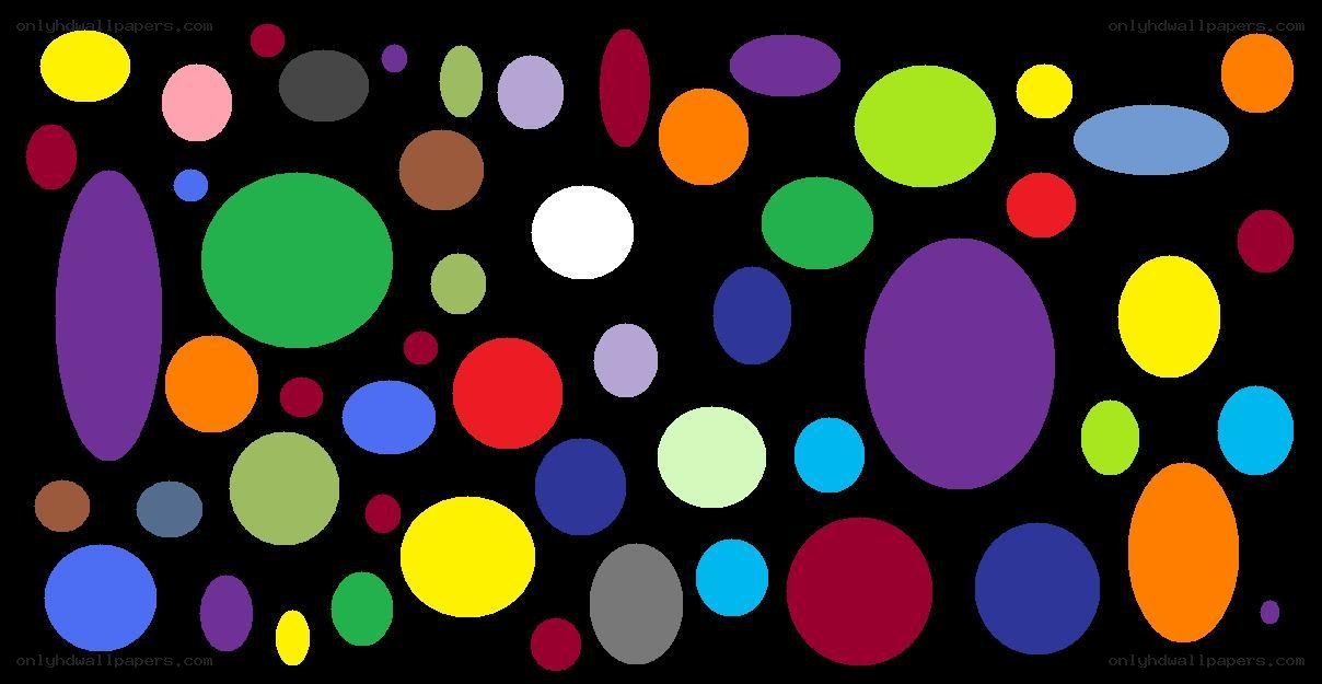 Colorful abstract circles
