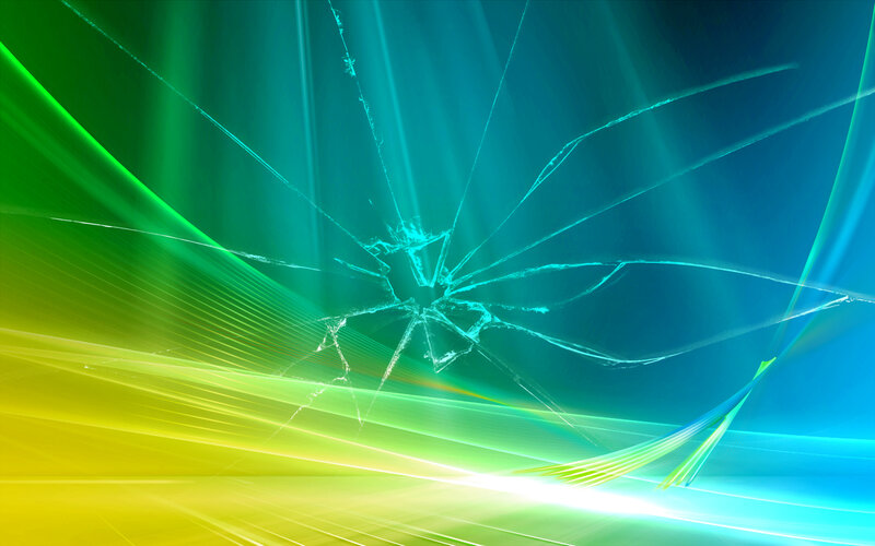 colorful abstract cracked screen