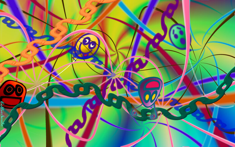 Colorful Abstract Creatures