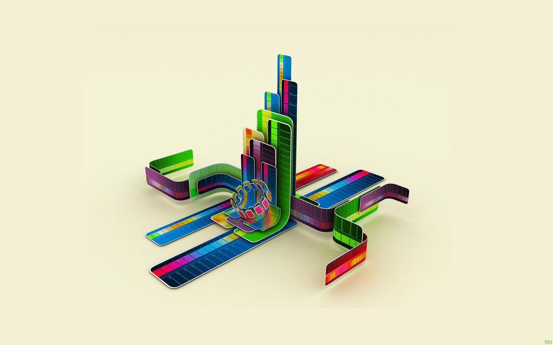 Colorful abstract design