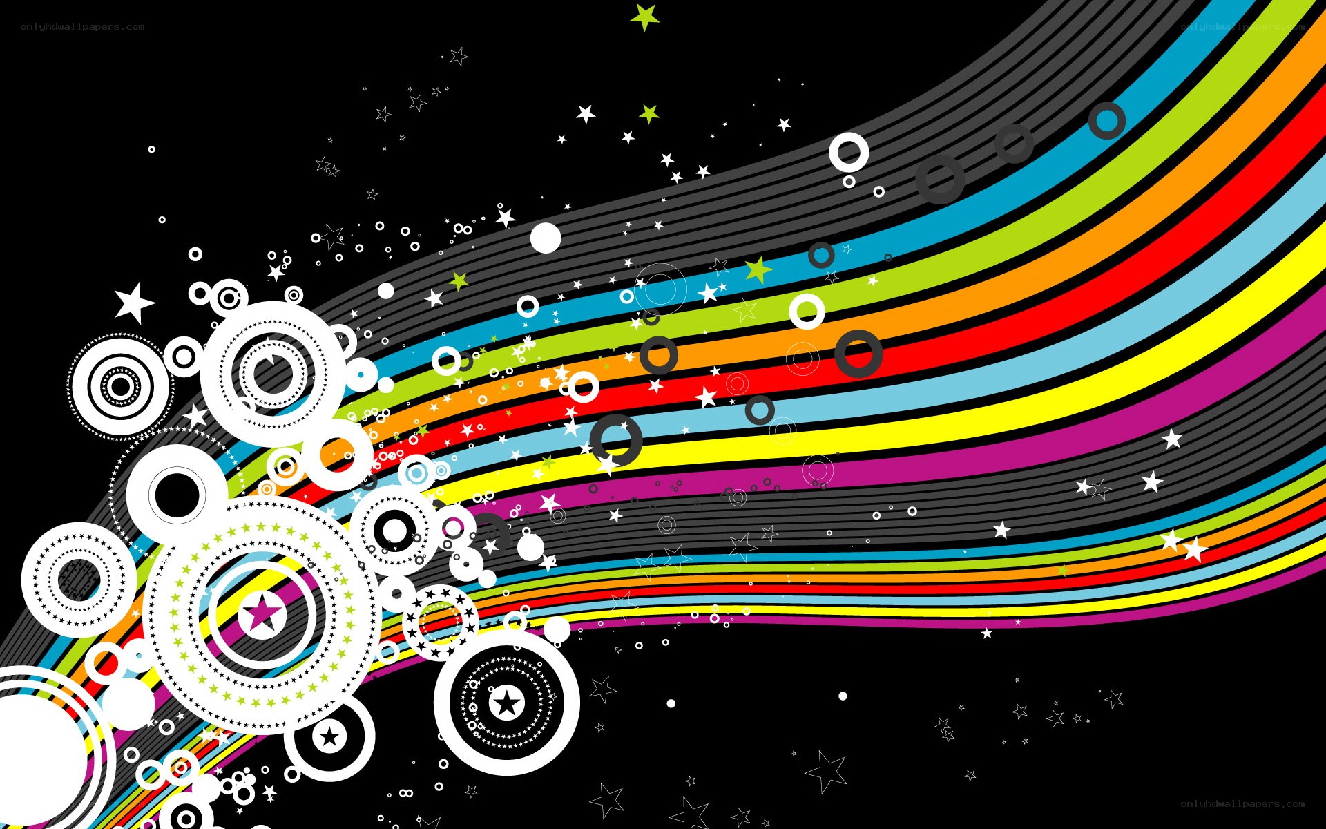 Colorful abstract design