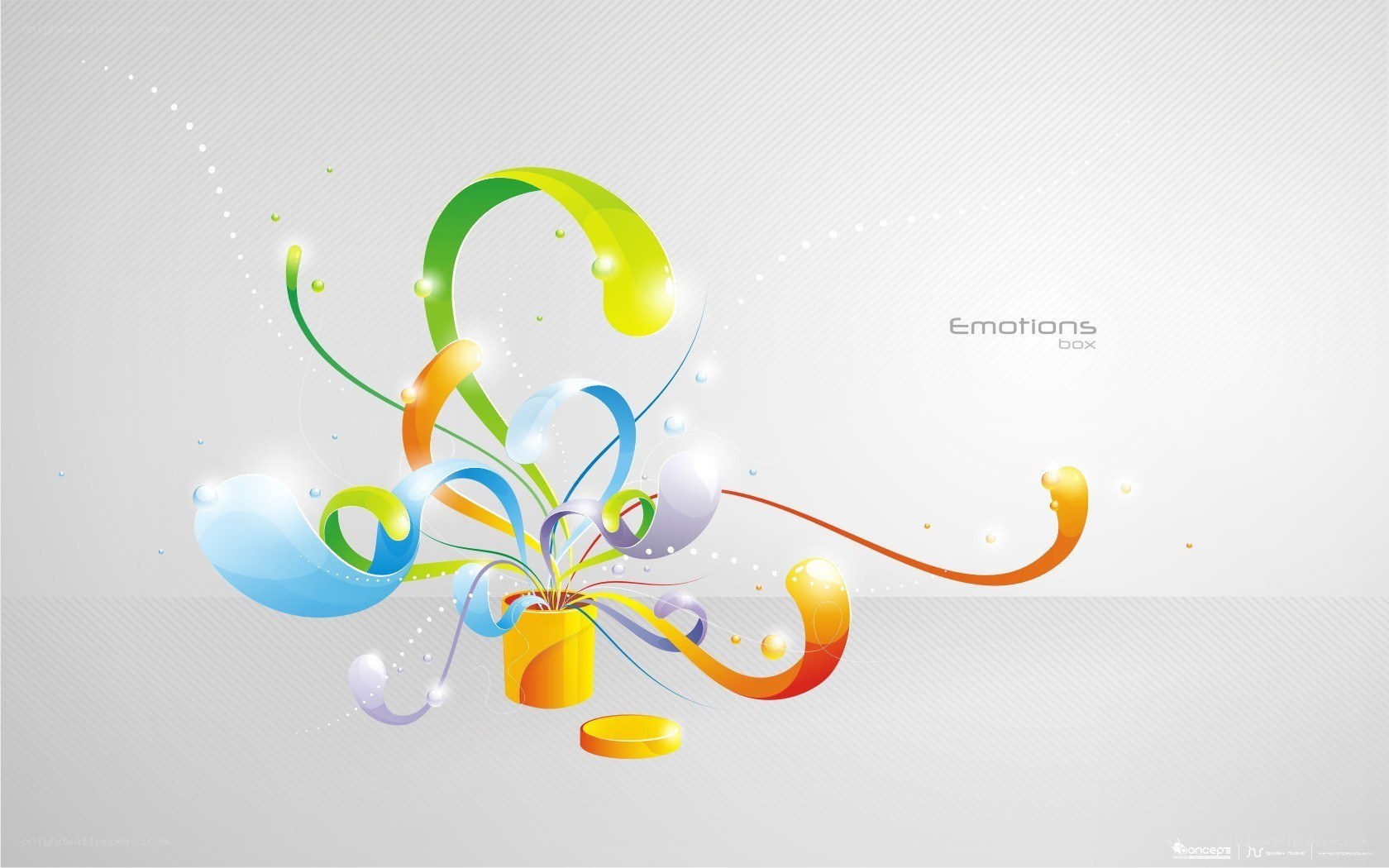 Colorful abstract design