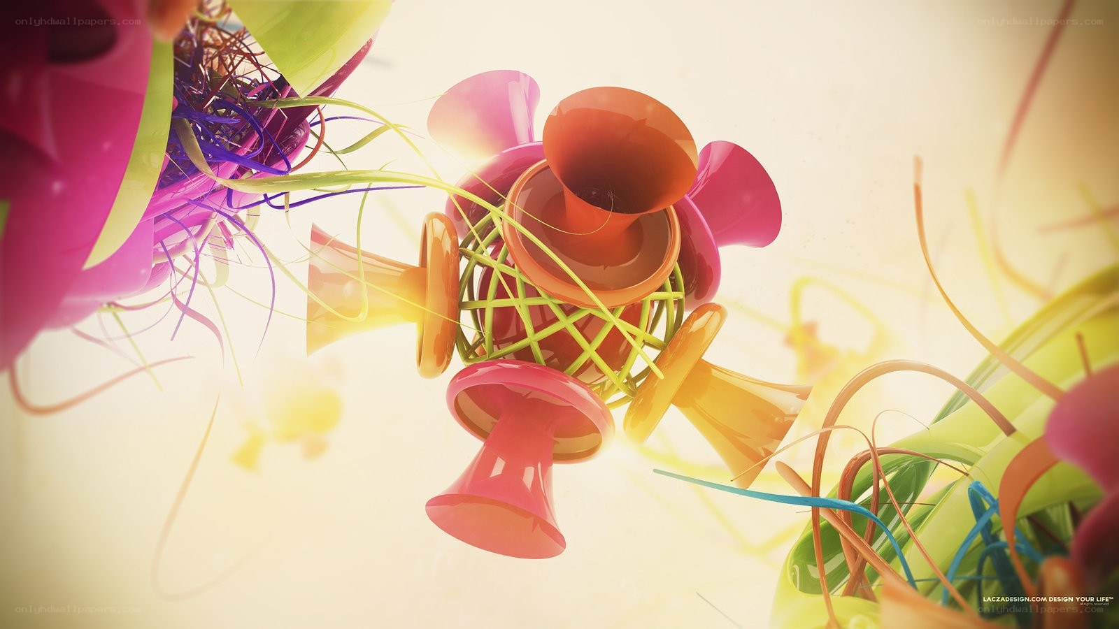 Colorful abstract design