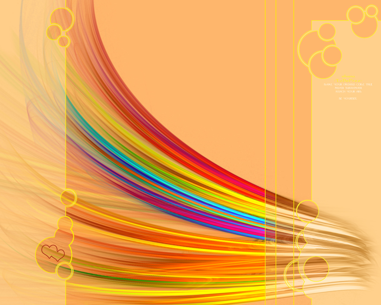 Colorful abstract design