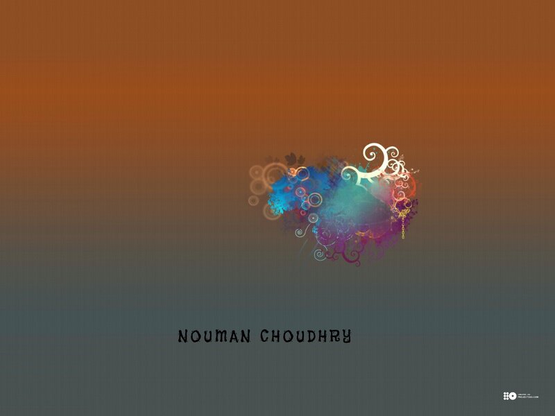 Colorful Abstract Design — Orange